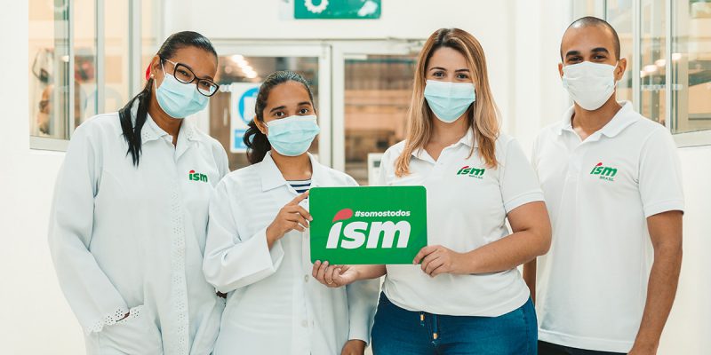 Equipe de qualidade da ISM Brasil